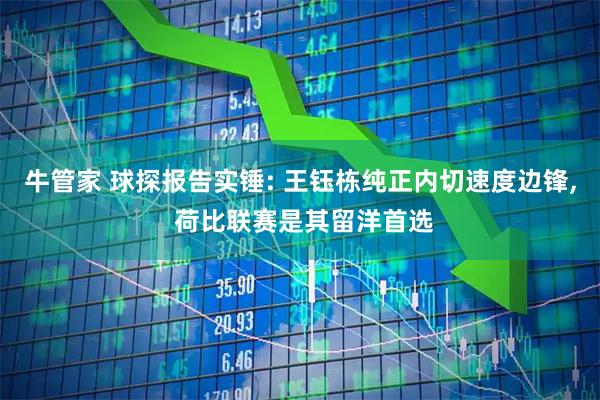 牛管家 球探报告实锤: 王钰栋纯正内切速度边锋, 荷比联赛是其留洋首选